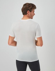 Hanes Perfect Flex Men’s Tee, White Crewneck Undershirt, 1-Pack