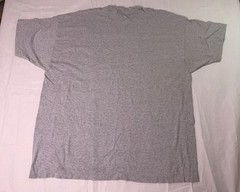 Made To Order Basics Gray Blank T Shirt 3X Made In USA 100% Cotton NWT