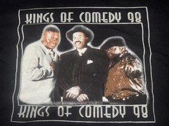 Vintage 90s Kings of Comedy 98’ Comedy Promo Tour T-shirt Size XL Hip Hop Rap