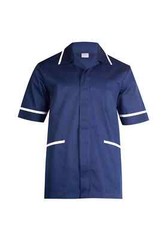 Mens Premium Tunic Uneek Healthcare Hospital Nurse Salon Spa Barbers Plain UC924