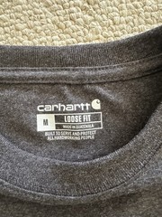 Carhartt Men’s Long Sleeve T-Shirt Loose Fit TK0231-M Size M