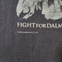 2006 Final Fantasy XII PlayStation 2 Square Enix Promo Shirt Black Men’s Large