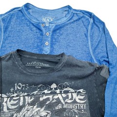 Buckle Afflection BKE Fast Furious Lot (12) Shirts L/S S/S MED Biker Grunge Rock