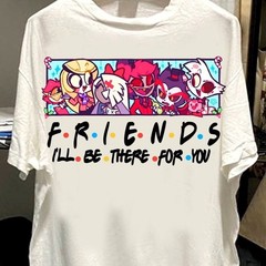Hazbin Hotel1 F.R.I.E.N.D.S Graphic T Shirt Gift for fan S-5XL