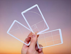 Golden Ratio, Fibonacci & Rule of Thirds Composition Tool Credit Card-Sized View