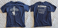2 Sides Van Morrison 2007 Canadian Tour Shirt S-5XL Black Unisex 1V1172