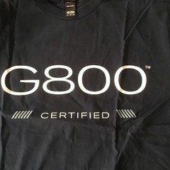 Gulfstream Aerospace, G800 Certified, 2 Sided Blue SS T-Shirt Adult Size XL