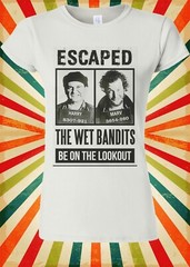 The Wet Bandits Escaped Be On Lookout Men Women Unisex Baseball T Shirt Top 3005