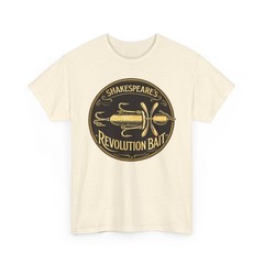 Shakespeare’s Revolution Bait Vintage Fishing Lure Kalamazoo MI Retro T-Shirt