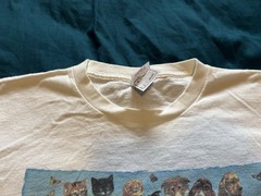 Vintage Humane Society Shirt Mens Large White 2005 Dog Cat Puppy Kitten Pet Y2K