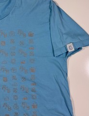 Fur Face Boy Graphic T-Shirt Mens XL Blue Made USA Logo Print Short Sleeve