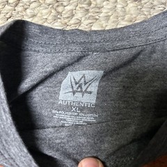 WWE Tough Enough T Shirt Men’s XL Gray Wrestling Graphic Print
