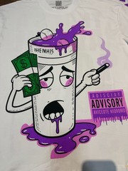 THAT’S A AWFUL LOT OF COUGH SYRUP T shirt tee White S-M-L-XL