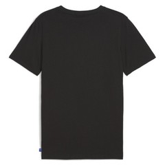 PUMA X Playstation Graphic Print Crew Neck Short Sleeve T-Shirt Mens Black Casu