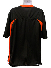 Augusta Sportswear Mens Victor Replica Jersey 2XL Short Sleeve Black Orange