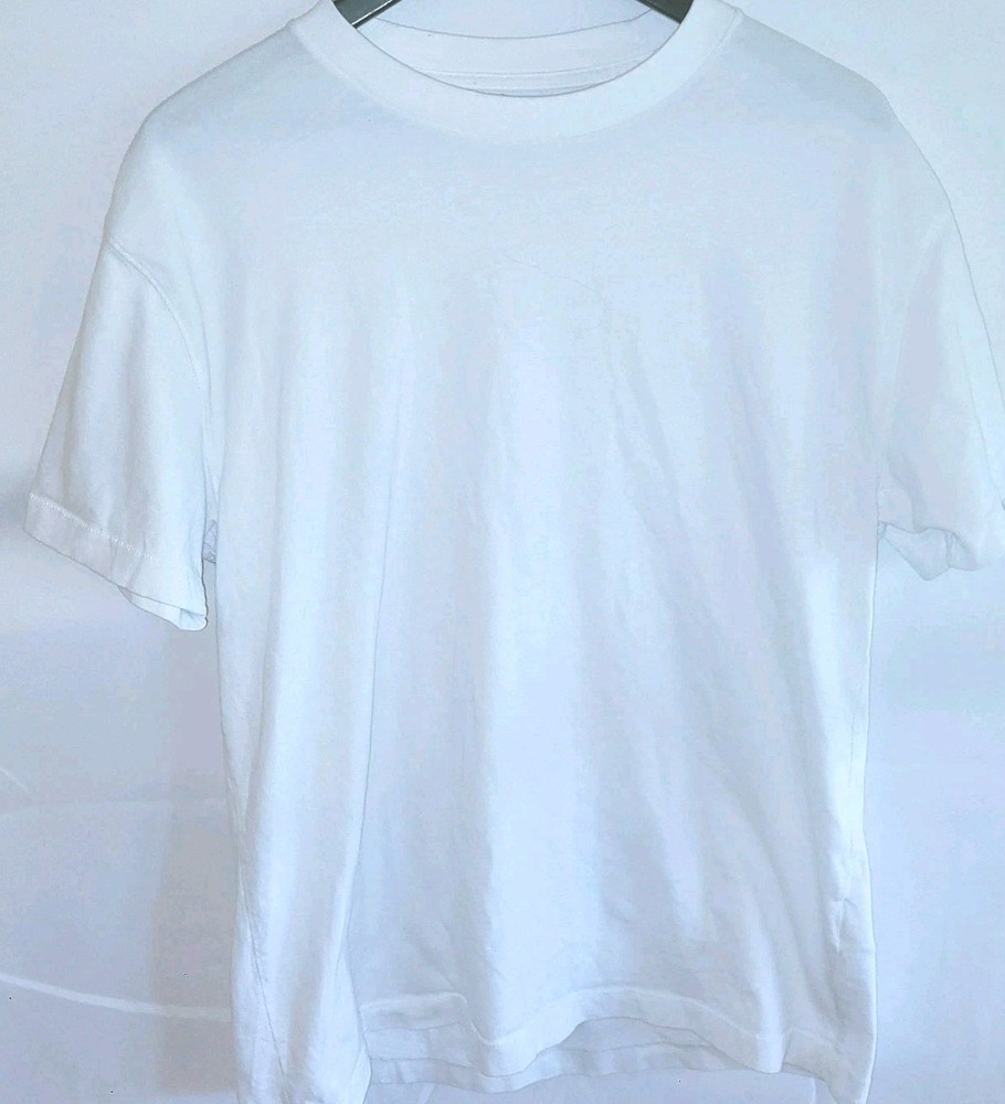 Abercrombie & Fitch Soft A&F Relaxed Mens Large Short Sleeve T Shirt White New