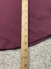 Under 510 Shirt Mens Medium burgundy Dad Tee Performance Preppy Stretch Travel