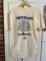 Farm Aid 40 T-Shirt Sept 2025 Minneapolis MN Size Large Country Music Band Tee