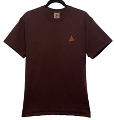 Nike NRG ACG Embroidered Lungs Tee-Heavyweight Cotton-Men’s S-Deep Burgandy
