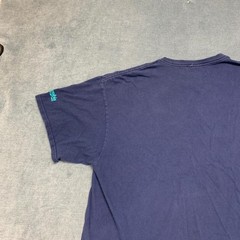 Columbia Sportswear Company T Shirt Mens XL Blue Cotton Wordmark Logo Comfort