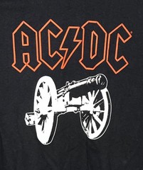 AC/DC Long Sleeve Tour Shirt For Those About To Rock Mens Medium Graphic