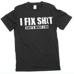 Men’s Funny DIY garage T-shirt I fix things shirt fathers day mechanic shirt