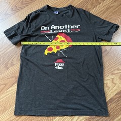 Pizza Hut Official Merchandise T Shirt Size Large L On Another Level Gaming Grey