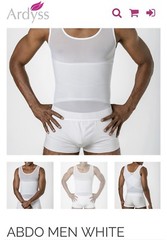 Ardyss Abdomen Men’s T Shirt S-XXL, White Or Black Color, Fast Shipping !