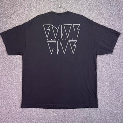 Baylor Club WWE Shirt Mens 2XL Black Worldwide Geometric Bolt Casual Finn Balor