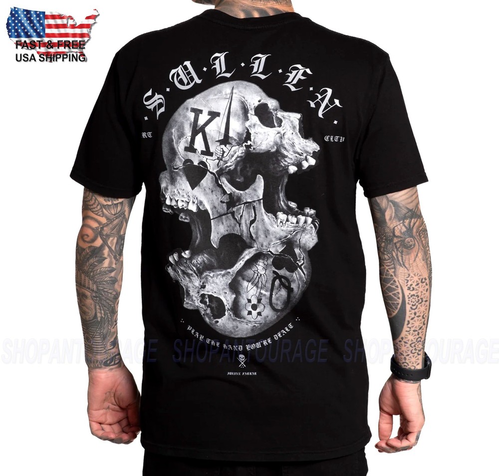 Sullen Art Collective Monarchy Premium Fit SCM6226 Short Sleeve T-shirt For Men