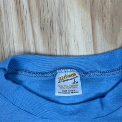 VTG 80’s F105 Thud Rolling Thunder Fighter Jet T-Shirt Military Blue FITS Medium