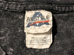 Arizona Guard Dog T-Shirt Men’s Black Acid Wash Rattle Snake, Size XL