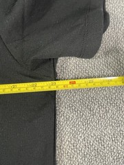 Calvin Klein Men’s Lot of 2 Size LARGE Black & Tan Waffle Tees NWT