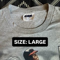 KEN GRIFFEY JR Cincinnati Reds MLB Licensed T-Shirt 2000 LARGE Preowned VTG