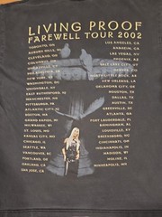 Vintage 2002 Cher The Never Can Say Goodbye Farewell Tour Size M