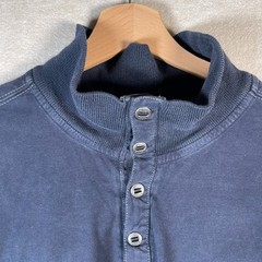 KÜHL Long Sleeve Pullover Mens Medium Organic Cotton Utility Henley Workwear