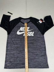 Nike Men’s Velocity Legend 3/4 Sleeve Baseball Top Gray $40 NWT Pick Size