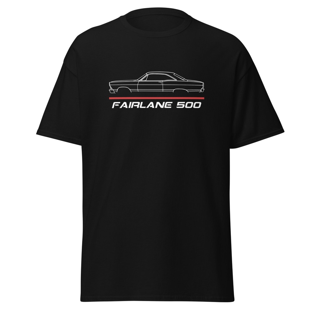 Fairlane 500 1967 Classic Thunderbolt Muscle V8 Graphic Tee T-Shirt Gift