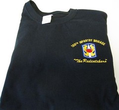 3RD ARMORED CAVALRY REGIMENT “BLOOD & STEEL” EMBROIDERED LEFT CHEST SHIRT