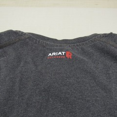 Ariat Shirt Mens Extra Large Gray Henley FR Fire Resistant Cat 2 Workwear