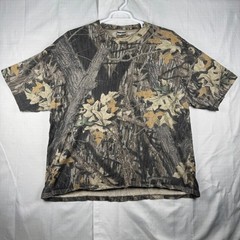 Jerzees Outdoors Mossy Oak Break-Up Camo Pocket T-Shirt Mens 2XL Camouflage Tee