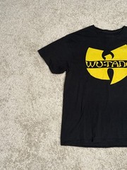 Wu-Tang Black Yellow Graphic Men’s Size XL Cotton Crew Neck Short Sleeve T-Shirt