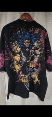 WOLVERINE WEAPON X ON A SHAKA HEAVYWEIGHT GARMET DYED T SHIRT “MODERN”