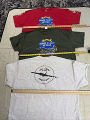 Lot Of 3 Honor Flight Nevada Battle Born Veteran T-Shirt – Men’s Size 2X