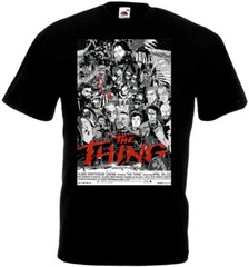 The Thing v82 T-shirt black movie poster horror John Carpenter all sizes S-5XL