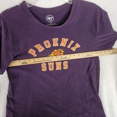47 Shirt Large Phoenix Suns Purple T-Shirt Pre-owned Some Faded Areas In Photos