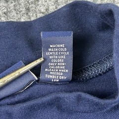 John Ashford Shirt Mens XXL Large Blue Stretch Crew Neck Long Sleeve Tee New