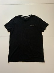 Mercedes Benz AMG Reflective Racing Motorsport F1 Black S/S Crewneck T-Shirt XXL