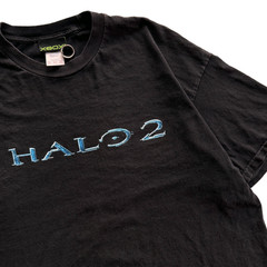 Vintage 2004 Halo 2 Logo Tee Size XXL Halo 3 Halo ODST Halo Reach Bungie Xbox