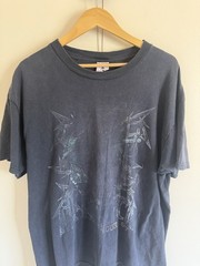 1997 Metallica Pushead Faded Black Vintage Doubled Sided Band T Shirt Size XL